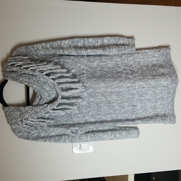 INC. International concepts Women's Sweater tunic with sparkle metallic threads - Picture 8 of 8